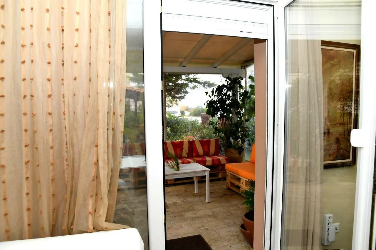 Studio On The Beach With Private Garden Agia Triada  Apartment
